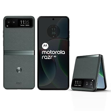 Motorola razr 40 (Sage Green, 8GB RAM, 256GB Storage) | External AMOLED Display | 6.9" AMOLED 144Hz Display | 64MP Main Camera | Android 13