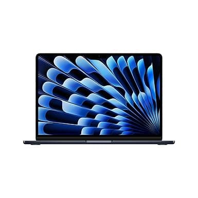 Apple 2024 MacBook Air 13″ Laptop with M3 chip: 34.46 cm (13.6″) Liquid Retina Display, 8GB Unified Memory, 512GB SSD Storage, Backlit Keyboard, 1080p FaceTime HD Camera, Touch ID- Midnight